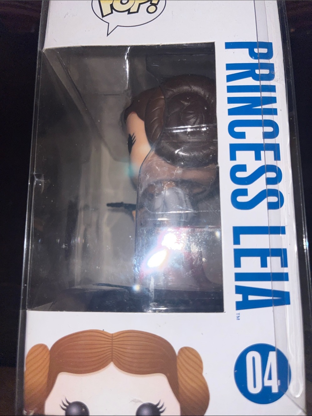 Funko Pop! Star Wars Princess Leia Vinyl Bobble-Head - White & Brown - Picture 5 of 6